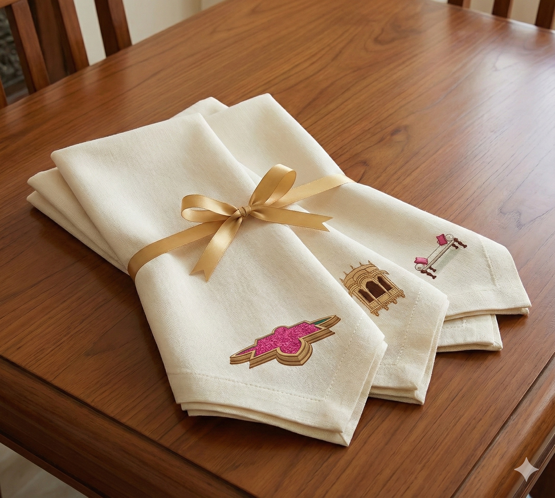 Desert Suite cushion arrangement