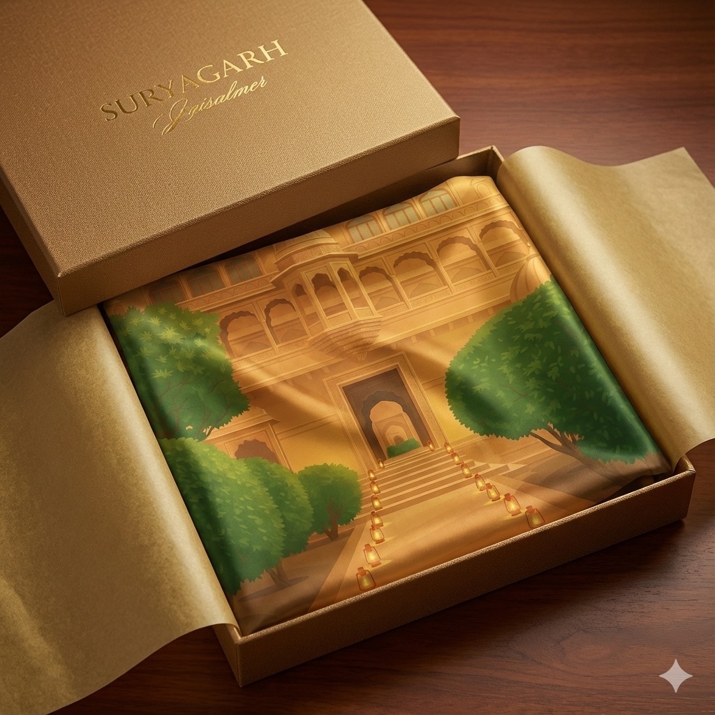 Guest room textile details